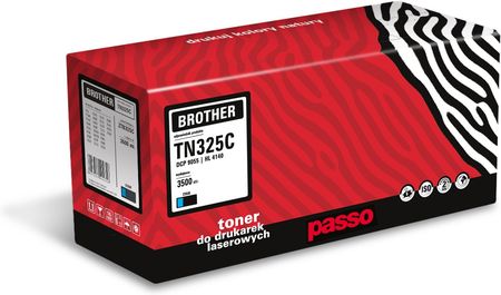Passo Toner do Brother DCP 9055 | HL 4140 Cyan ZTB325C (TN325C / TN-325C) 3500 str.