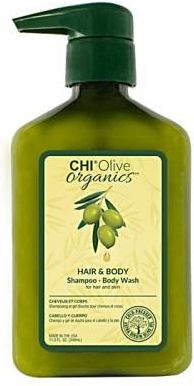 Chi Farouk Chi Olive Organics Szampon  Żel Do Mycia Ciała 340Ml