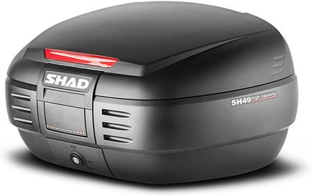 SHAD SH49 KUFER MOTOCYKLOWY CENTRLANY + PŁYTA - opinie i