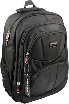 Solidny Plecak Bag Street ''DE LUXE'' Duży Z Funkcją Noszenia Laptopa BS4038