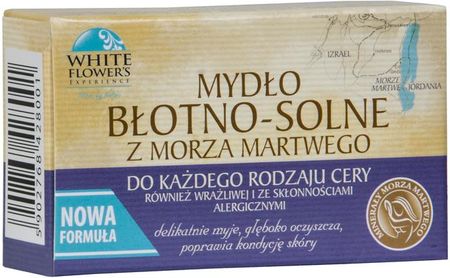 White Flowers' Experience White Flower Mydło Błotno-Solne Z Morza Martwego 100G