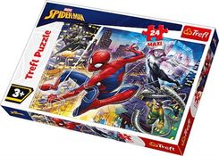 Zdjęcie Trefl Puzzle 24el. Marvel Nieustraszony Spiderman 14289 - Szamocin