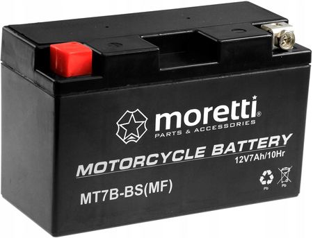 Akumulator Żelowy MT7B-BS YT7B-BS 6,5Ah Moretti