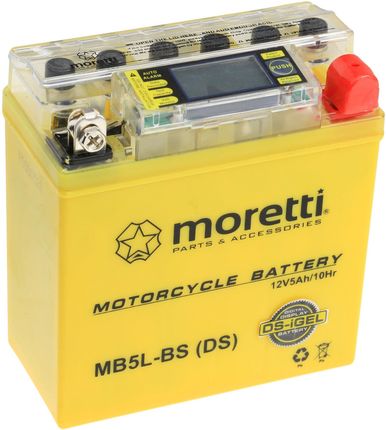 Akumulator Żelowy LCD MB5L-BS YB5L-BS 5Ah Moretti