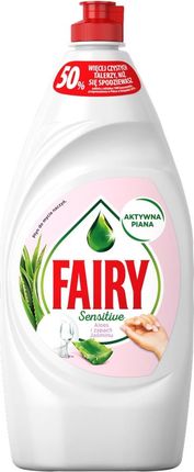 Fairy Sensitive Aloes I Jaśmin Płyn Do Mycia Naczyń 900 Ml