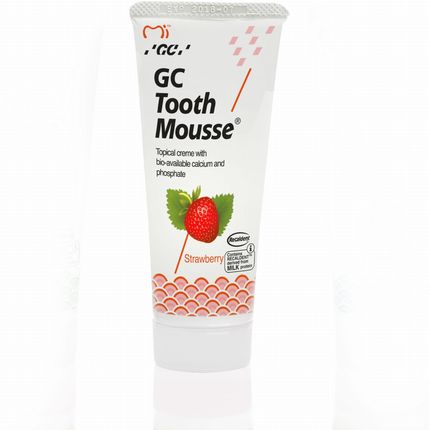 GC Tooth Mousse Płynne szkliwo bez fluoru truskawka 35 ml