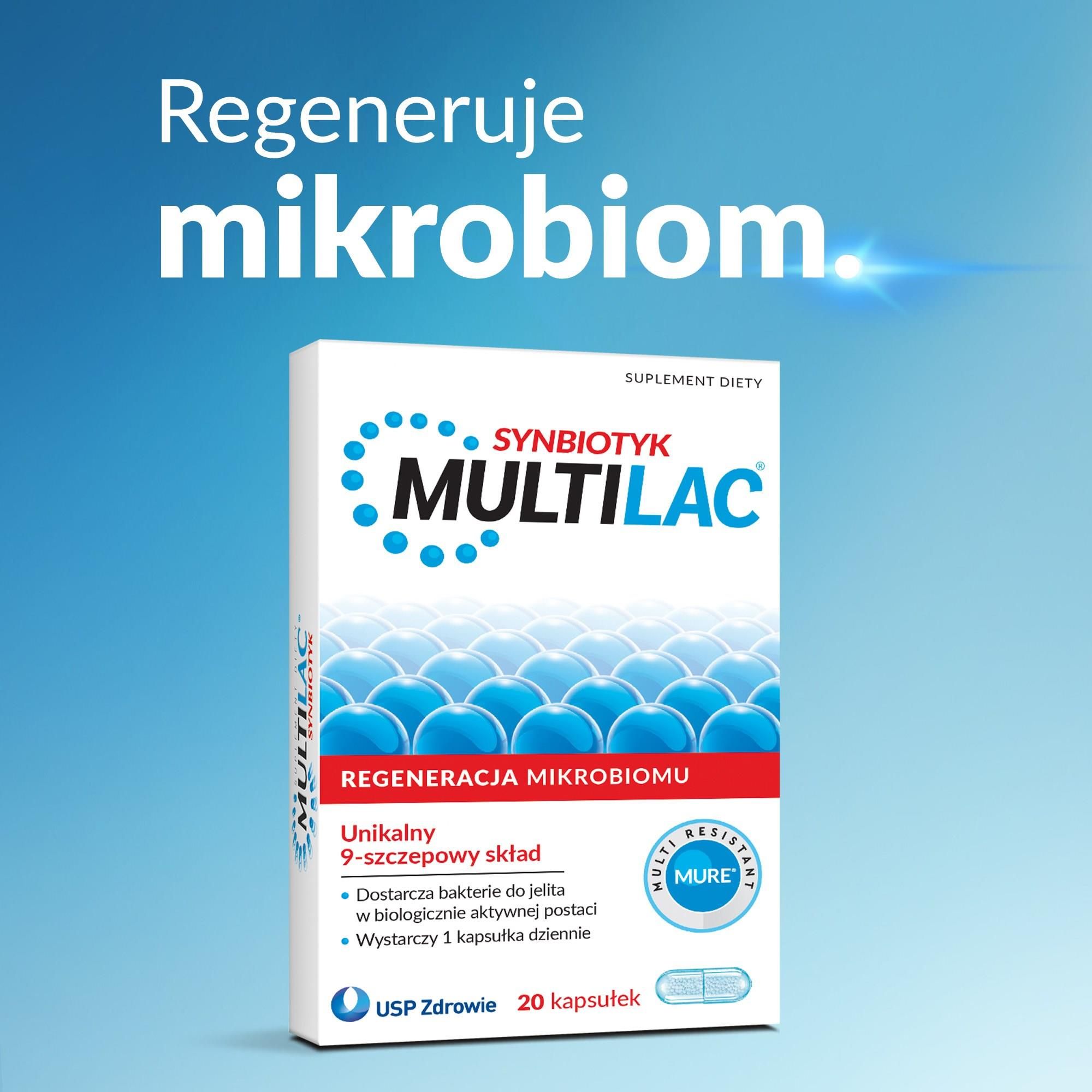 Multilac 20 kaps. - zdjęcie 2 Multilac 20 kaps.