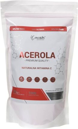 Wish Acerola naturalna witamina C w proszku 500g