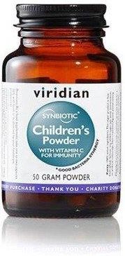 VIRIDIAN Synbiotyk dla dzieci z witaminą C 50g