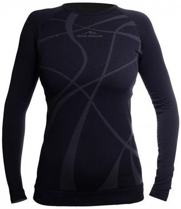 Fjord Nansen Akka Long Shirt Women Black/Graphite