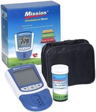 Acon Mission Cholesterol Meter Test Combo Do Badania Całego Panelu Lipidowego W Pełnej Krwi, Surowicy Lub Osoczu