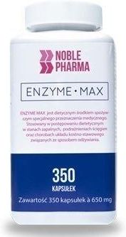 Noblepharma Noble Pharma Enzyme Max 350Kaps