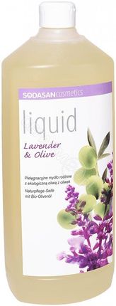 Sodasan Mydło Roślinne Do Mycia Rąk I Ciała Lavender&Olive 1000 ml