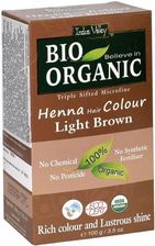 Zdjęcie Eko Dystrybutor Indus Valley Henna Do Włosów Jasny Brąz 100% Ekologiczna 100 G - Wejherowo