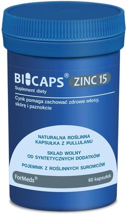 Formeds Bicaps Zinc 15 60Kaps