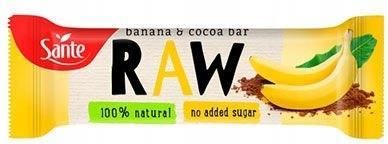 Raw Sante Baton Owocowy Banan&Kakao 35G