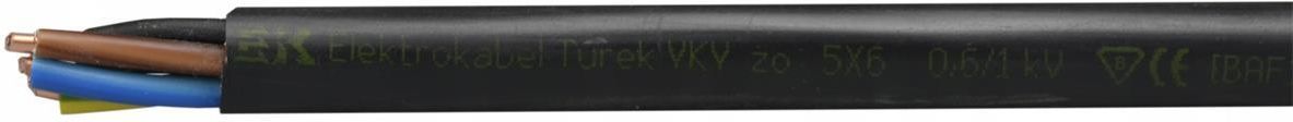 YKY 5x6 KABEL zIEMNY 1kV - zdjęcie 3 YKY 5x6 KABEL zIEMNY 1kV