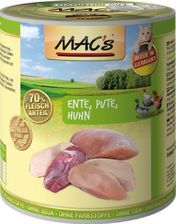Macs Z Kaczką Indykiem i Kurczakiem 800g