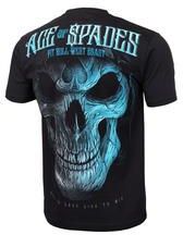 Koszulka Pit Bull Blue Skull'19 - Czarna (219038.9000) - Ceny i opinie T-shirty i koszulki męskie EPHG