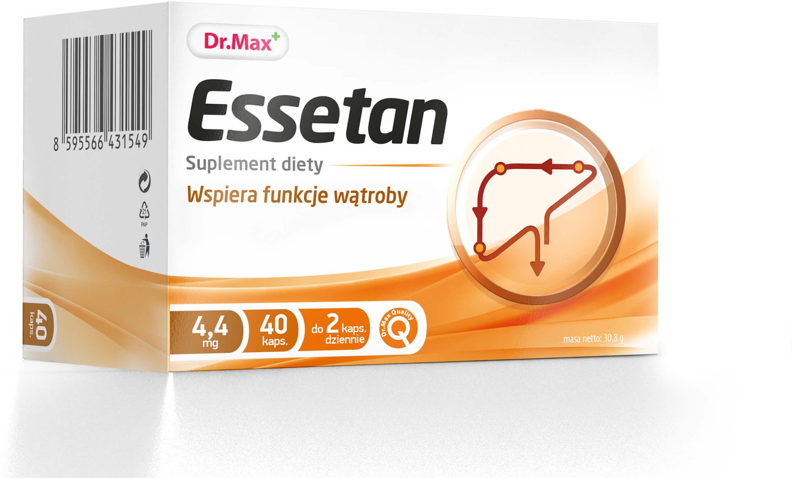 Dr.Max Essetan 40 kaps - Opinie i ceny na Ceneo.pl
