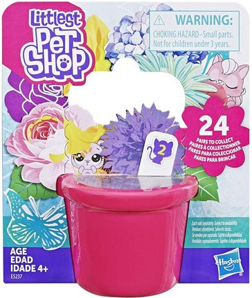 Hasbro Littlest Pet Shop Kwiatowe Zwierzaki W Doniczce E5237