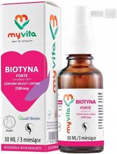 Zdjęcie Myvita Biotyna Forte 2500Mcg 30Ml - Bobolice
