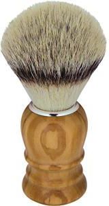 Becker Manicure Shaving Shop  Pędzel do golenia z drewna oliwnego 1szt