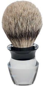 Becker Manicure Shaving Shop  Pędzel do golenia Silvertip akryl 1szt
