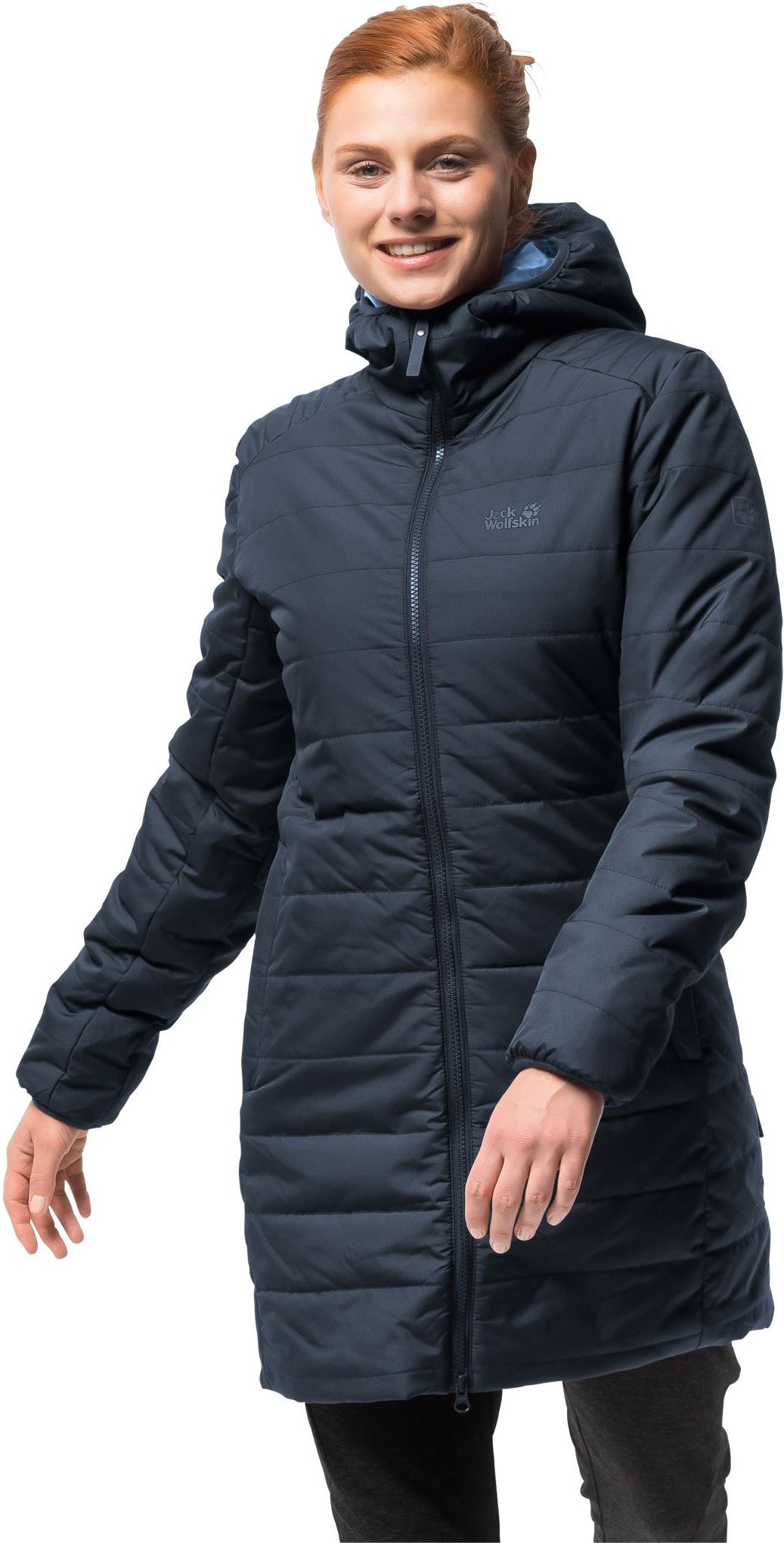 jack wolfskin maryland coat midnight blue