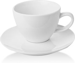 Fine Dine Filiżanka Ze Spodkiem Z Białej Porcelany 0,07 L Finedine Bianco (770177)