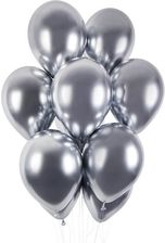 Zdjęcie Go Balony Lateksowe Shiny Srebrne 33Cm 50Szt - Luboń