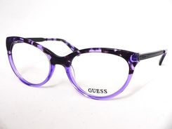 Damen Accessoires Sonnenbrillen GUESS Sonnenbrillen Okulary korekcyjne Guess kocie oczy jak nowe fioletowe 