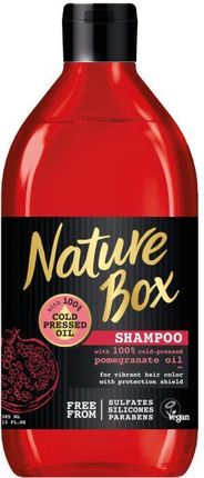 Nature Box Szampon Do Włosów Z Olejem Z Granatu 385Ml