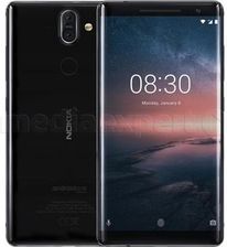 Telefony z outletu Produkt z Outletu: Nokia 8 Sirocco 128GB Black - zdjęcie 1