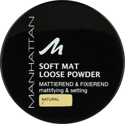 Manhattan Soft Mat Loose Powder 01 Natural Matujący Sypki 20g