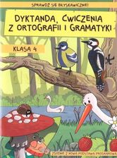 Podręcznik szkolny Dyktanda, ćwiczenia z ortografii i gramatyki Klasa 4 - Wiesława Zaręba - zdjęcie 1