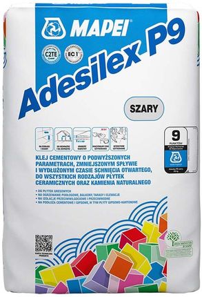 Mapei Adesilex P9 25Kg Szary Elestczna Zaprawa Klejowa Do Płytek Ceramicznych Ee7F24211