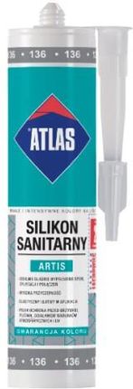Atlas Silikon Sanitarny 280Ml Artis Beż Pastelowy 018