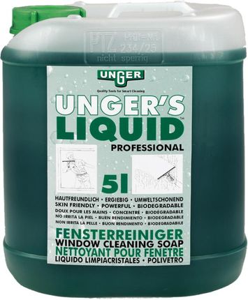 Unger Płyn Do Mycia Okien Liquid 5 Litrów (Ugfr500)