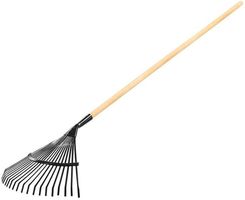 Zdjęcie Verto 15G051 Grabie Wachlarzowe Do Liści Trzonek Drewniany - Sanok