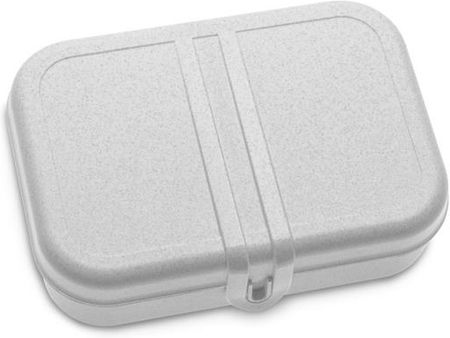Koziol Lunchbox Organic Pascal Z Separatorem Szary 23,2x16,6 kz3152670