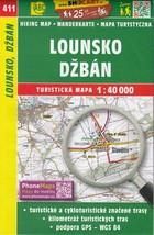 Lounsko, Dzban Hiking Map / Wanderkarte / Mapa turystyczna PRACA ZBIOROWA