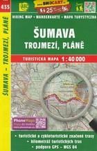 Mapa turystyczna. Sumava - Trojmezi, Plane PRACA ZBIOROWA
