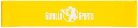 Gorilla Sports Taśma Oporowa Krótka Żółta 500 X 50 X 0,6Mm