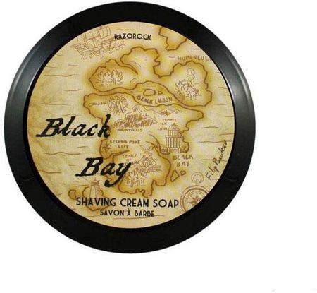Razorock Mydło Do Golenia Black Bay Shaving Cream Soap 150Ml
