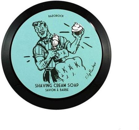 Razorock Mydło Do Golenia Blue Barbershop Shaving Cream Soap 150Ml