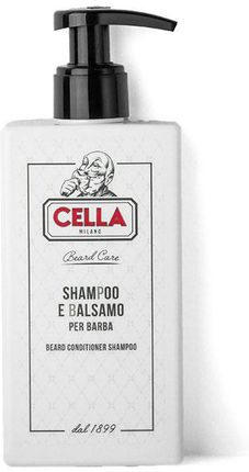 Cella Milano Szampon I Odżywka Do Brody 2W1 Shampoo E Balsamo Per Barba 200Ml
