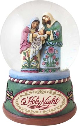 Jim Shore Szopka Kula Śnieżna Praise The Newborn Savior Holy Family Waterball 4060586