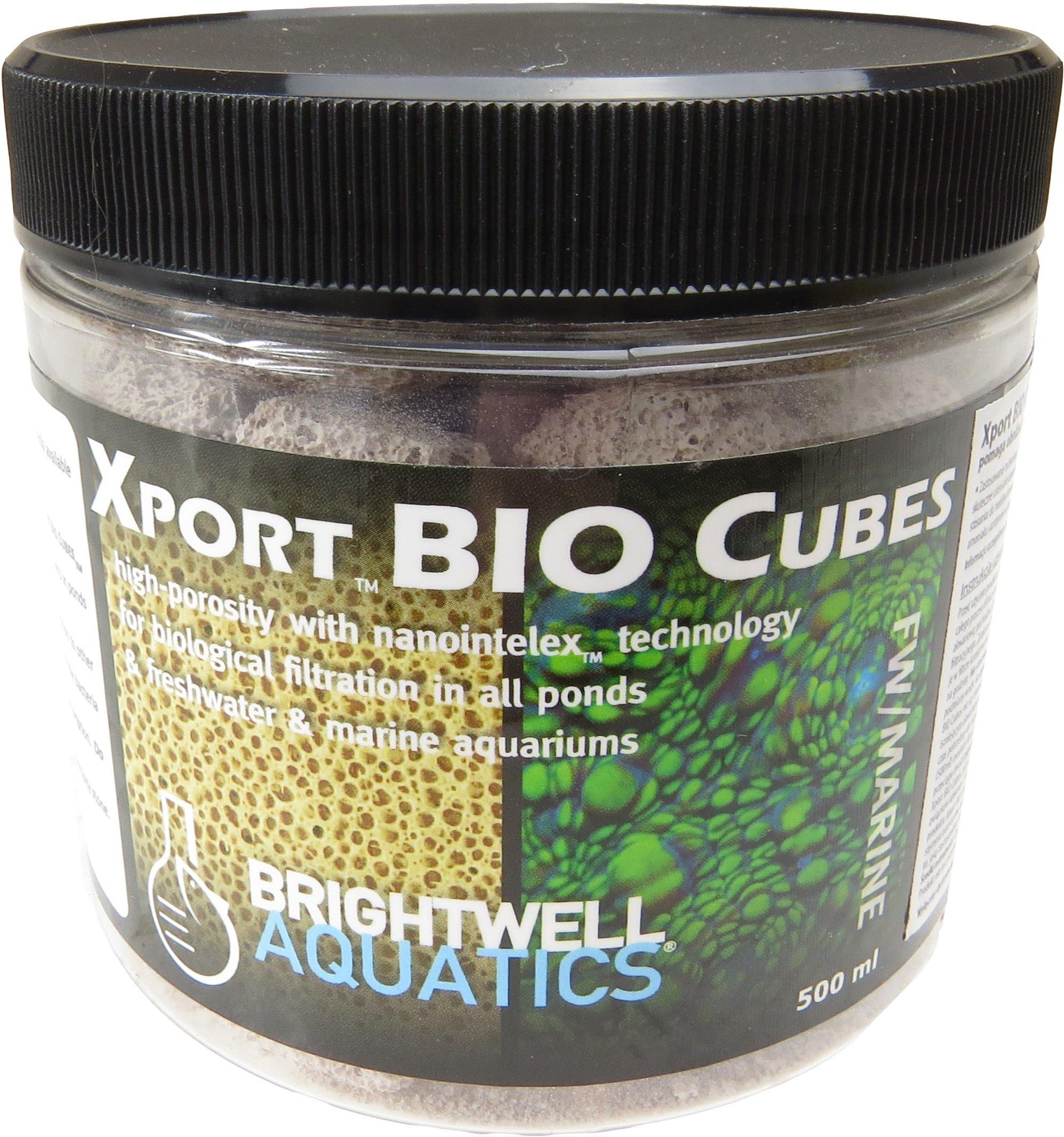 BRIGHTWELL AQUATICS XPORT BIO CUBES WKŁAD 500ml Ceny i opinie Ceneo.pl