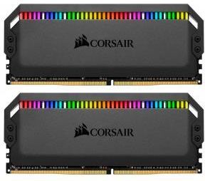 Corsair Dominator Platinum 16Gb Ddr4, 3200Mhz, 2X8Gb Dimm, Unbuffered, 1.35V (Cmt16Gx4M2C3200C16)
